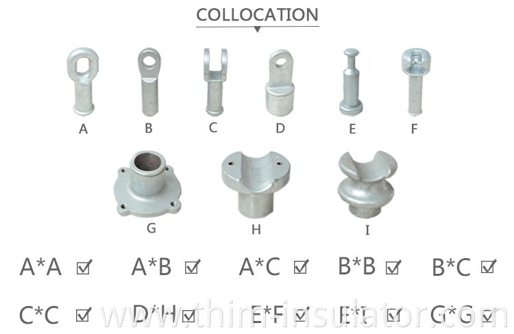 High Voltage Composite cross-arm Insulator